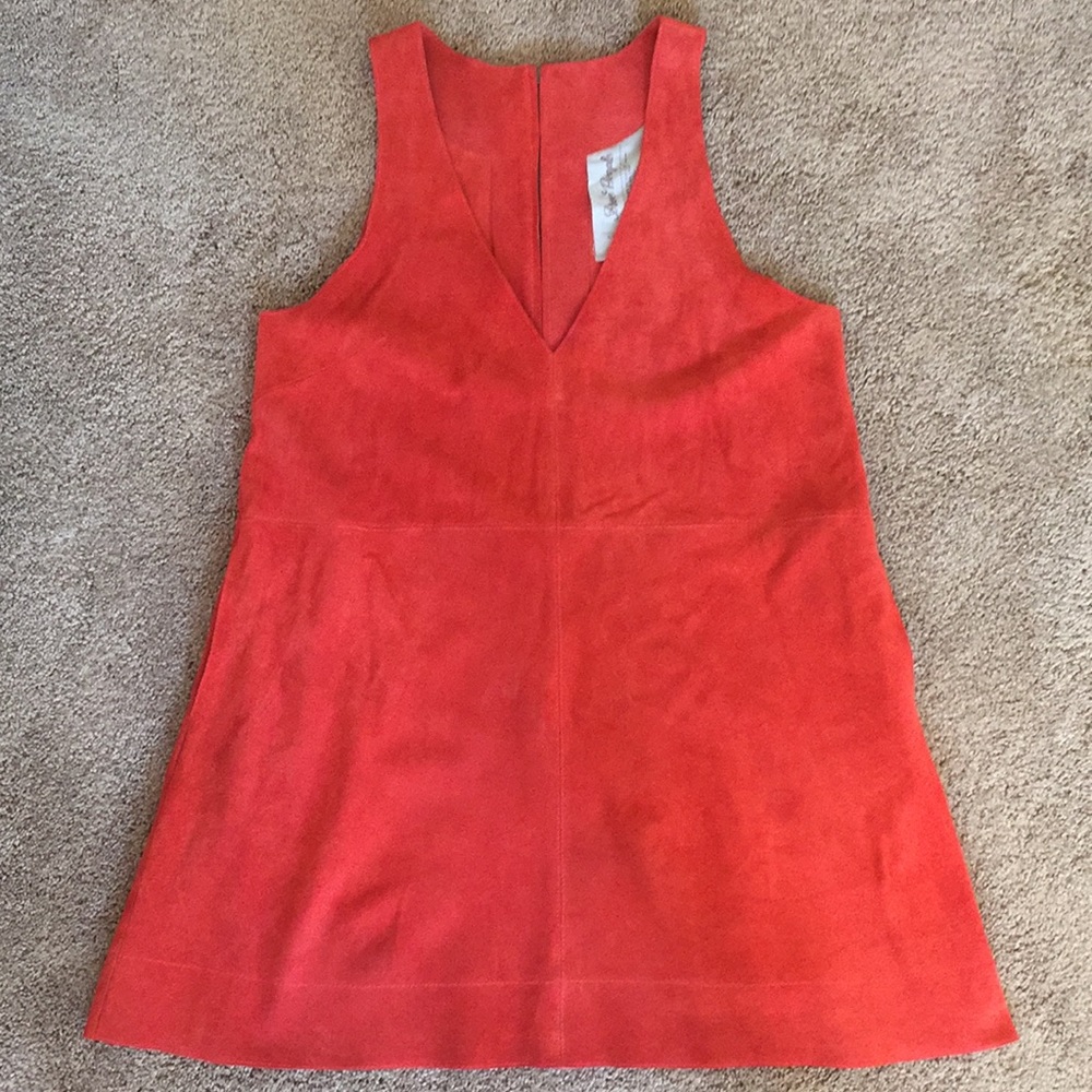 100% Suede Free People Dress